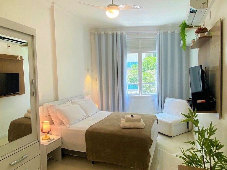 M30 - Flat a 3 minutos da praia de Copacabana