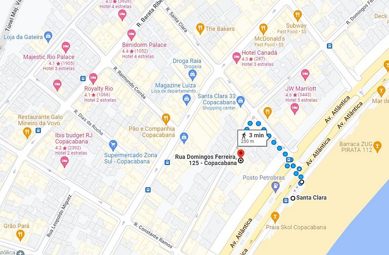 M80 - Apartamento a 3 min da praia de Copacabana