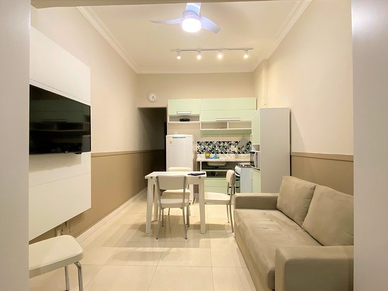 M50 - Studio a 3 minutos da praia de Copacabana