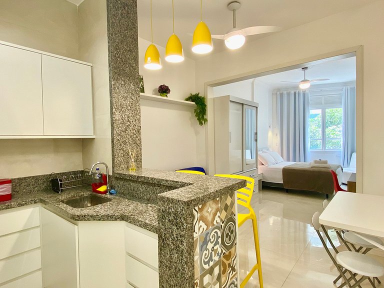 M30 - Flat a 3 minutos da praia de Copacabana