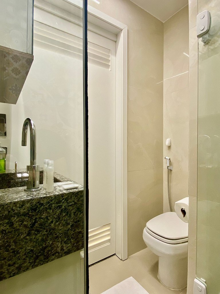 M30 - Flat a 3 minutos da praia de Copacabana