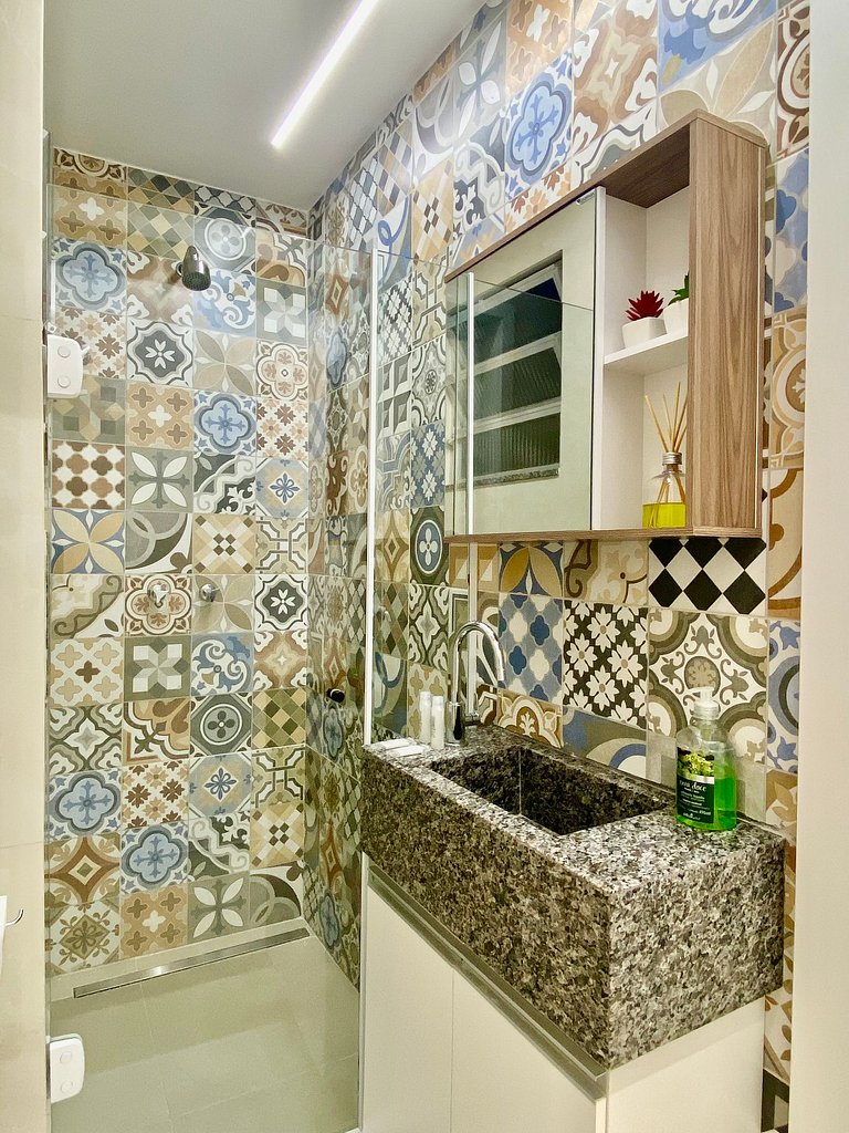 M30 - Flat a 3 minutos da praia de Copacabana