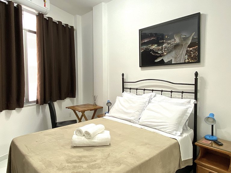 M100 - Flat a 3 minutos da praia de Copacabana