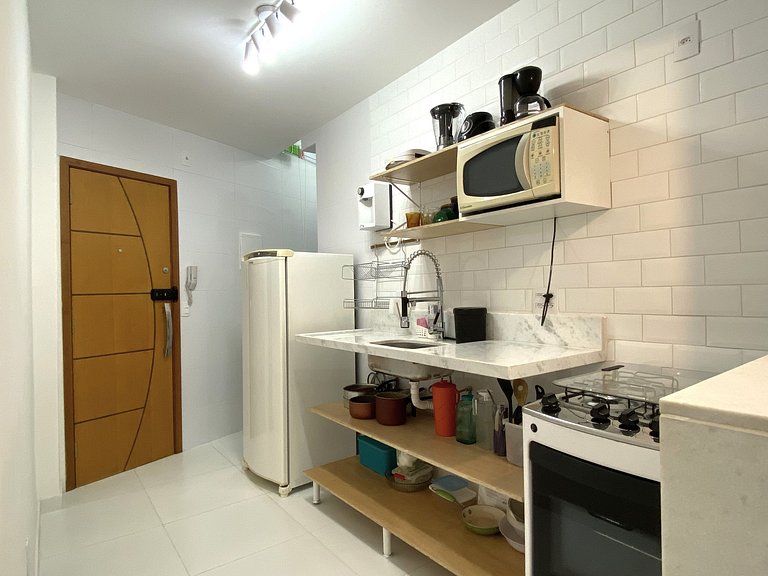 M100 - Flat a 3 minutos da praia de Copacabana