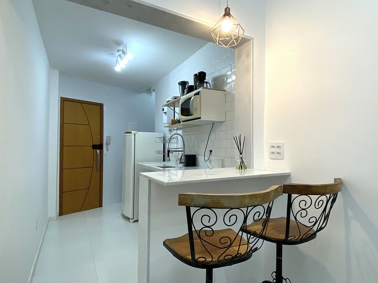 M100 - Flat a 3 minutos da praia de Copacabana