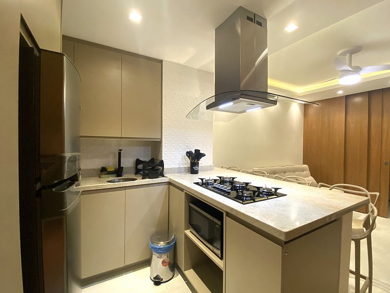 M16 - Estúdio a 3 minutos da praia de Copacabana