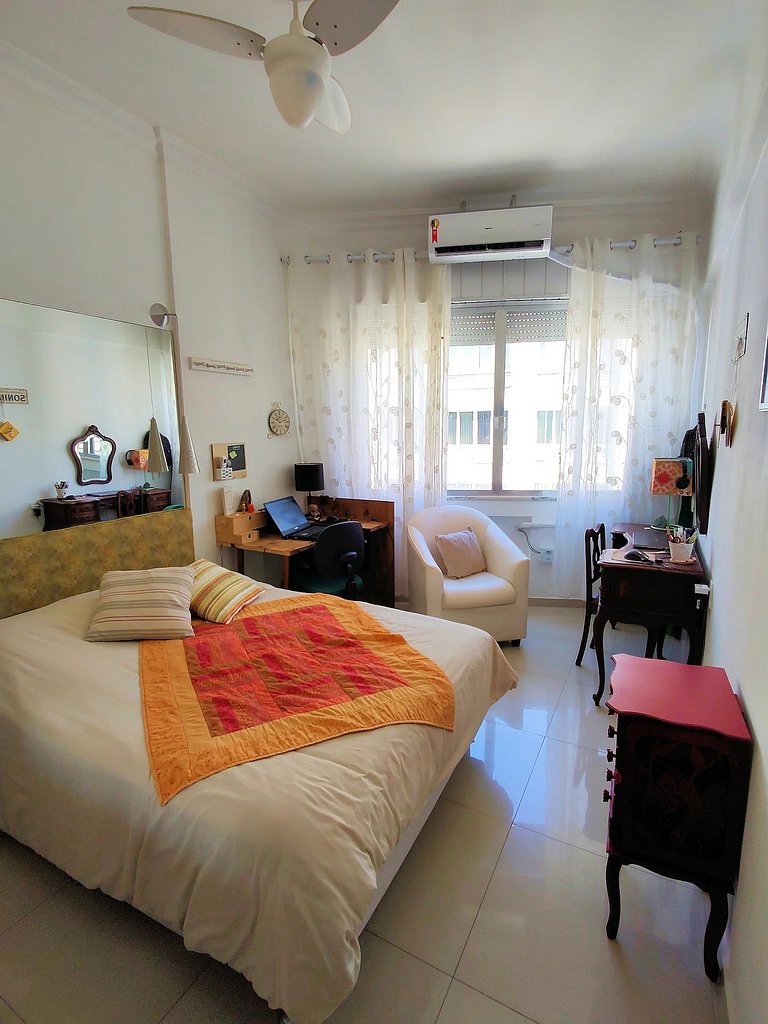 M117 - Apartamento a 3 min da Praia de Copacabana