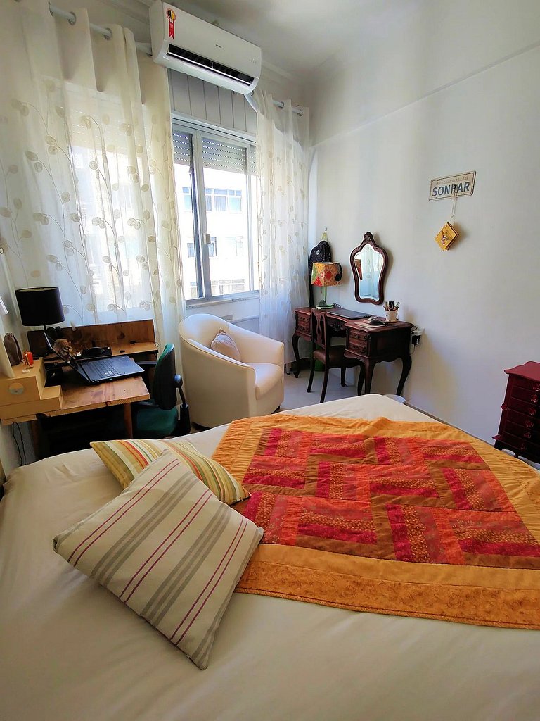 M117 - Apartamento a 3 min da Praia de Copacabana