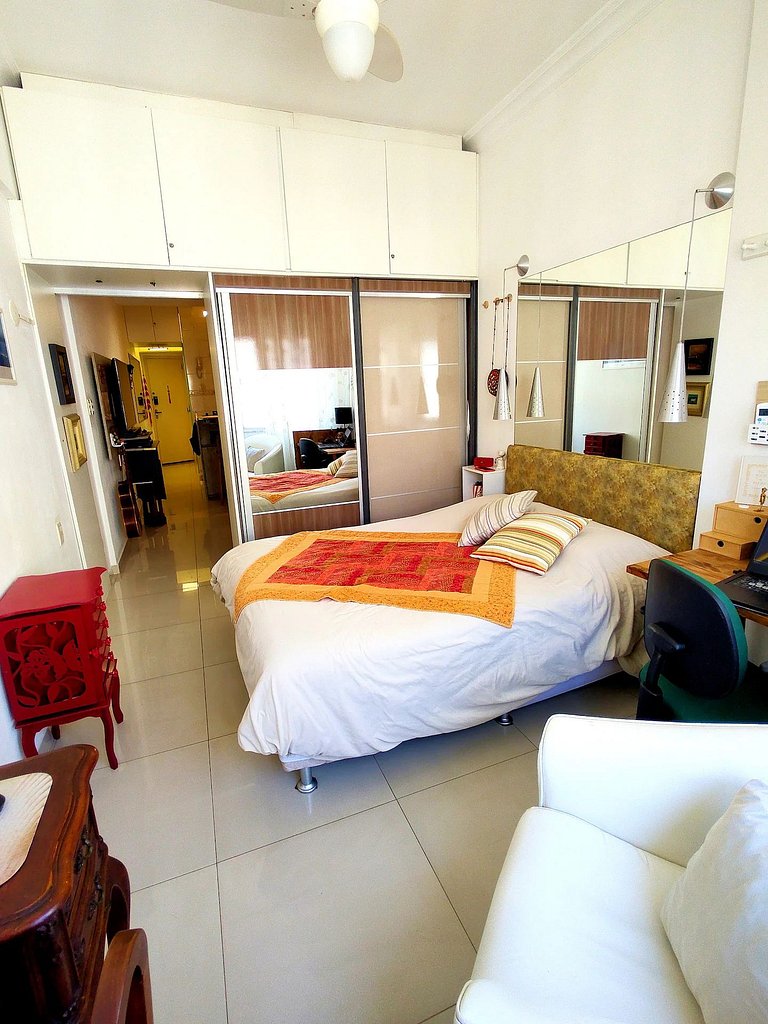 M117 - Apartamento a 3 min da Praia de Copacabana