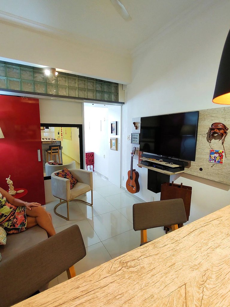 M117 - Apartamento a 3 min da Praia de Copacabana