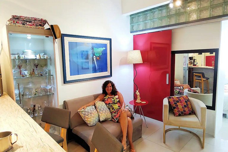 M117 - Apartamento a 3 min da Praia de Copacabana