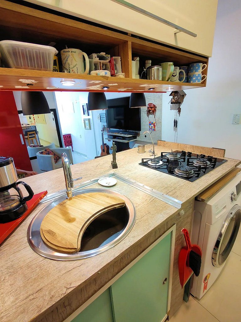 M117 - Apartamento a 3 min da Praia de Copacabana