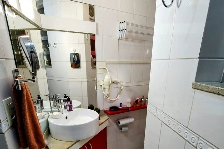 M117 - Apartamento a 3 min da Praia de Copacabana