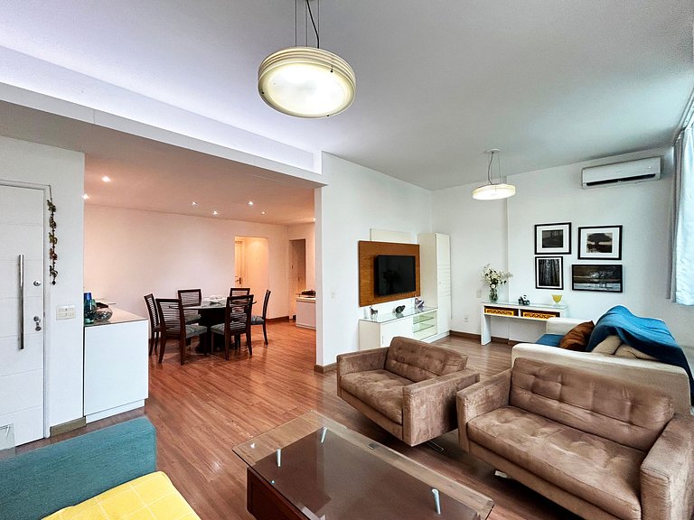 PL50 - Apto 3 quartos perto da Praia de Copacabana