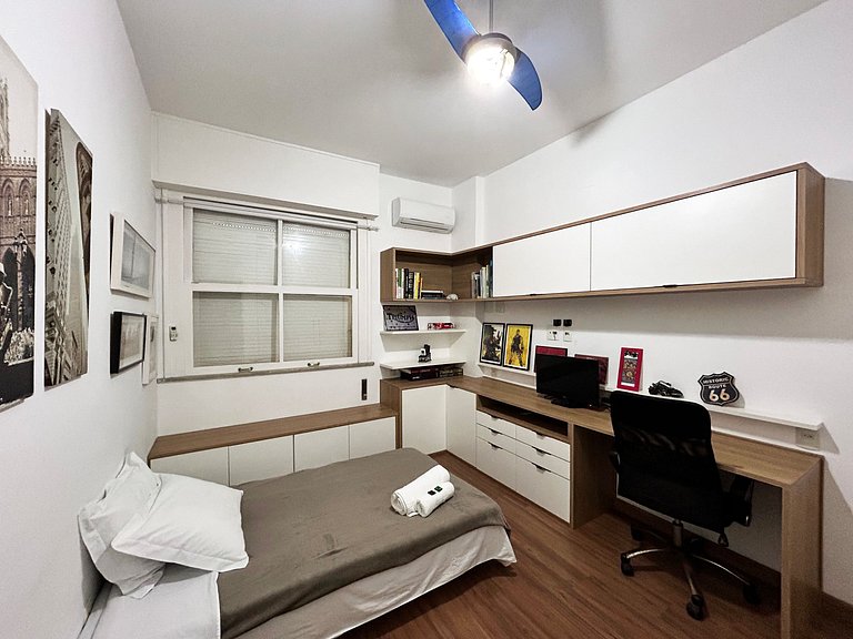 PL50 - Apto 3 quartos perto da Praia de Copacabana