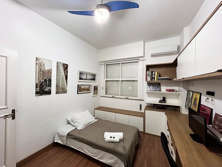 PL50 - Apto 3 quartos perto da Praia de Copacabana