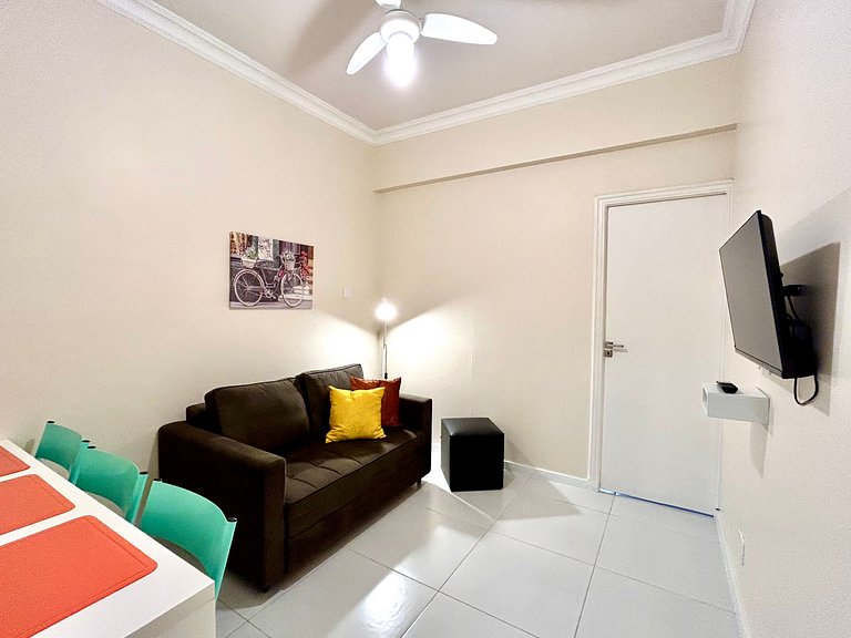 M51 - Apto a 3 minutos da praia de Copacabana