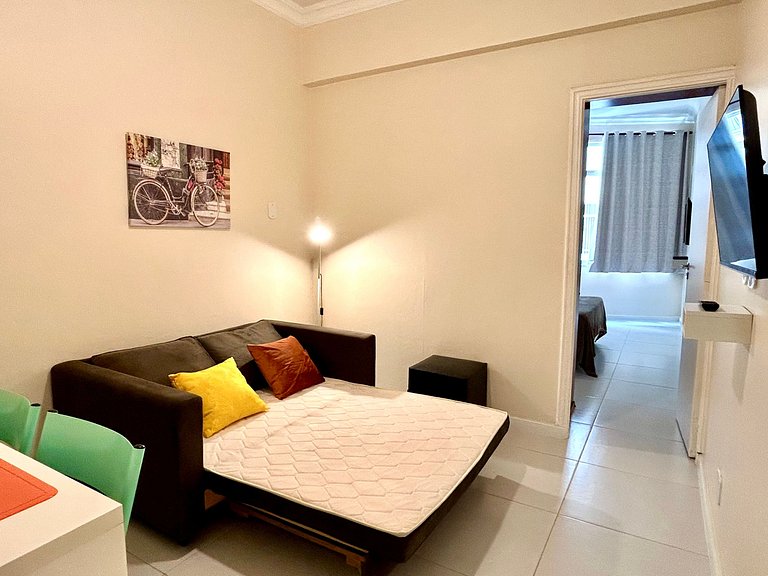 M51 - Apto a 3 minutos da praia de Copacabana