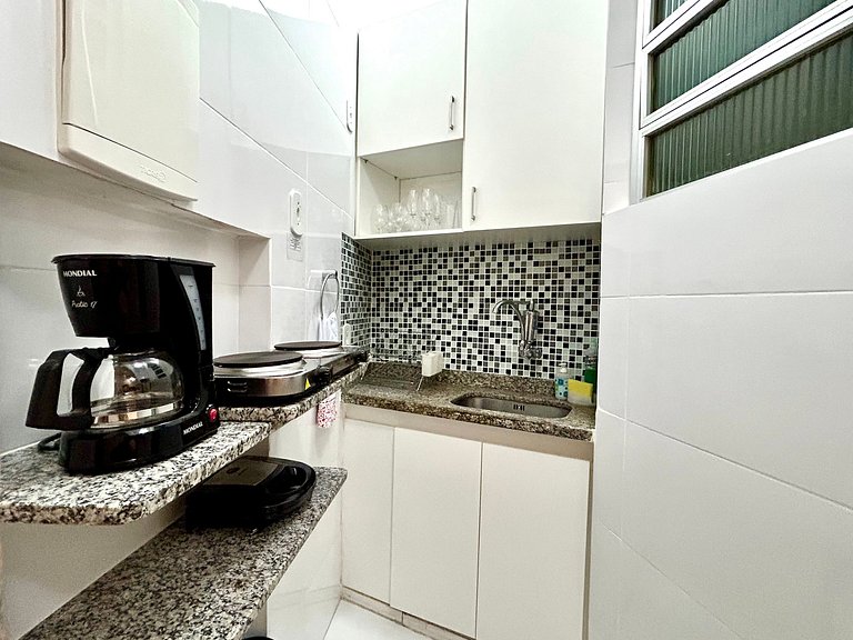 M51 - Apto a 3 minutos da praia de Copacabana