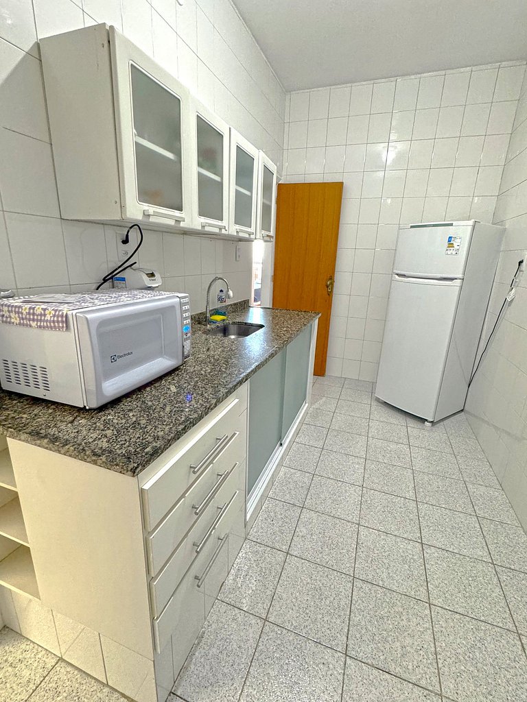 DF81 - Apto vista do mar 4 min praia de Copacabana