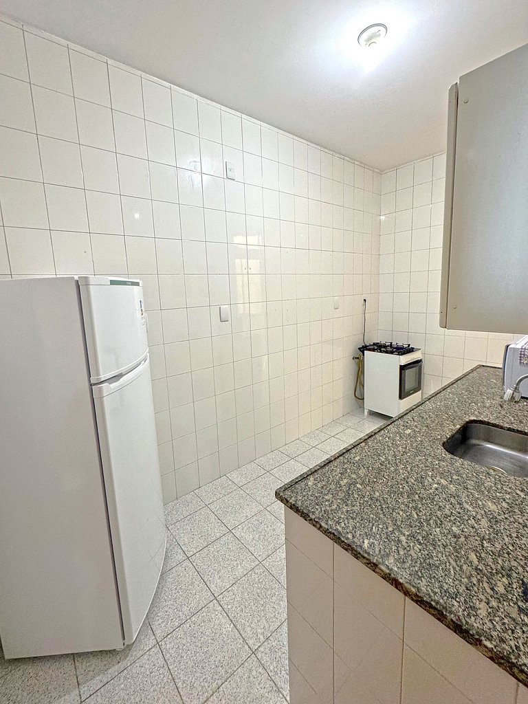 DF81 - Apto vista do mar 4 min praia de Copacabana