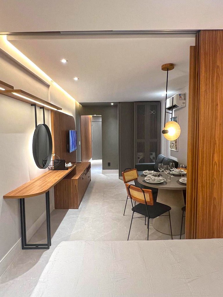 M17 - Incrível Studio 3 min da Praia de Copacabana