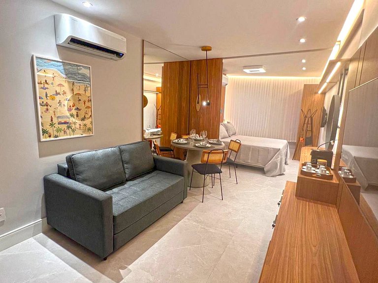 M17 - Incrível Studio 3 min da Praia de Copacabana
