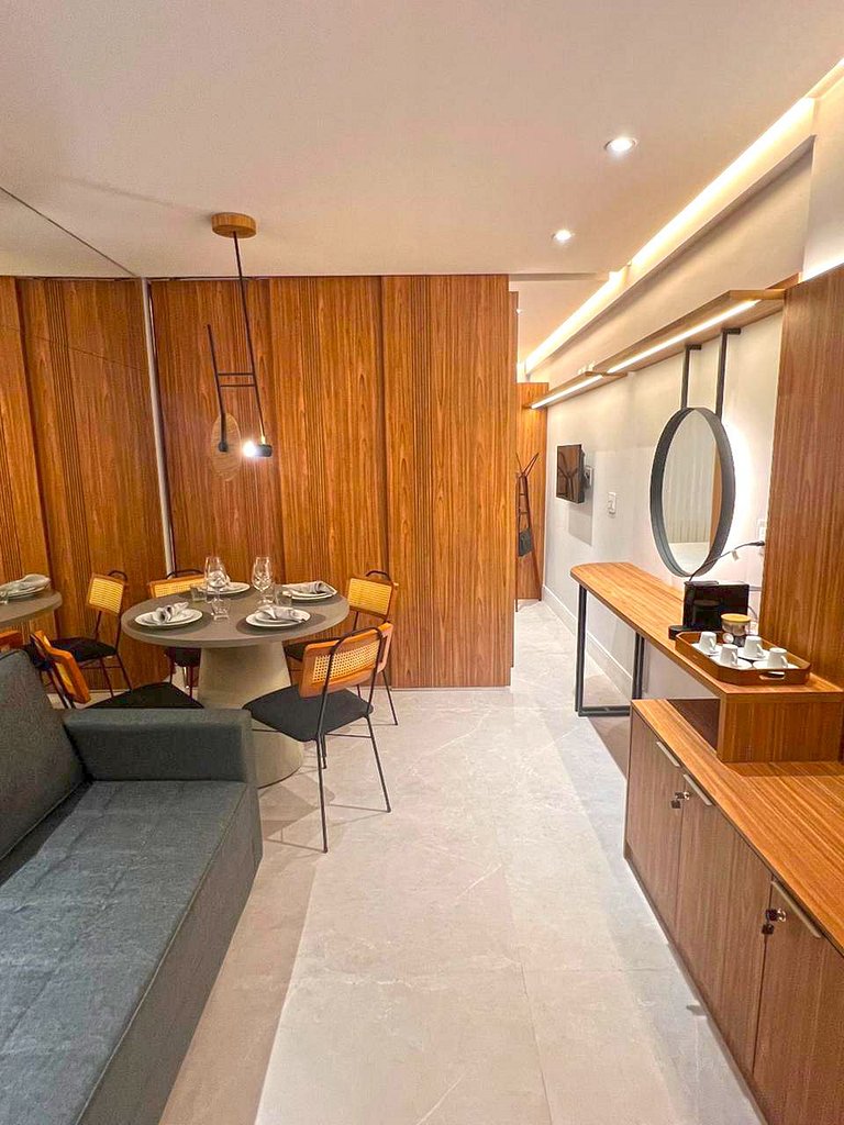 M17 - Incrível Studio 3 min da Praia de Copacabana