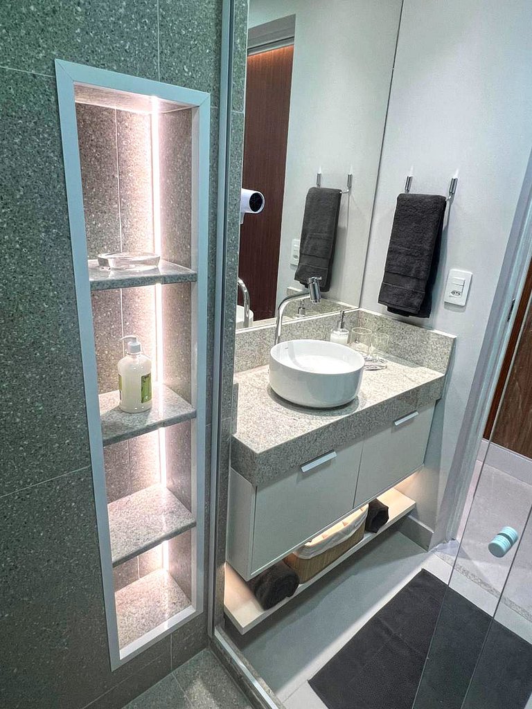 M17 - Incrível Studio 3 min da Praia de Copacabana